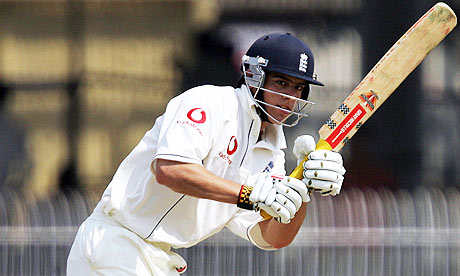 Debutant England batsman Alastair Cook p
