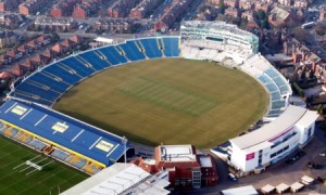 The Carnegie Stadium, Headingley - just a bit bigger than we are used to!