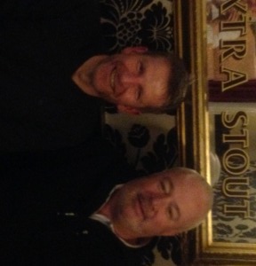 George Galloway's dad & me at The Scruffy