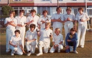 The same season Tom led the seniors to honours we won the T Joy junior trophy...Phil Smith stood third from right.