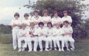 How time passes? BVCC Juniors circa 1977 captained by JB with Nick Gibson stood second from right. JB now captains us as Over 50s!